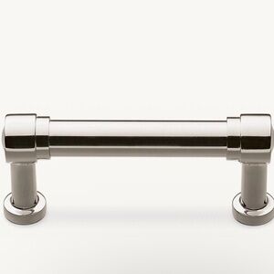 Restoration Hardware Grafton 12" Metal Pull | Finish: Satin Nickel